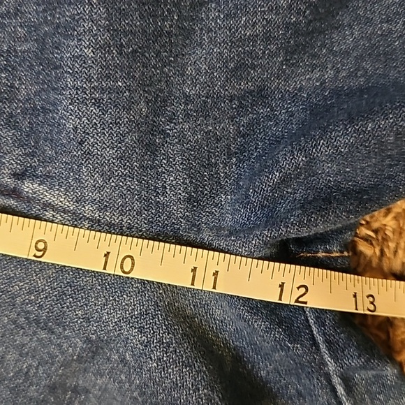 90s Vintage Wrangler Misses Regular Fit Dark Wash Denim Jeans Size 10 27x31 - Picture 6 of 7